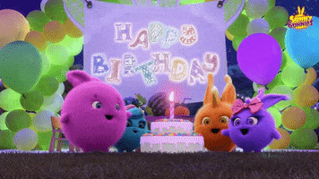 Celebrate Happy Birthday GIF by Sunny Bunnies