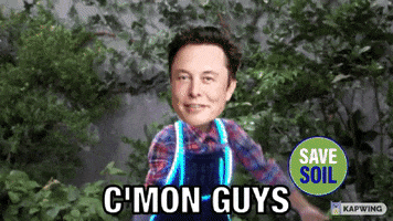 Elon Musk Tesla GIF by Save Soil