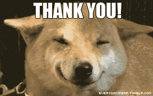 Happy Thanks GIF