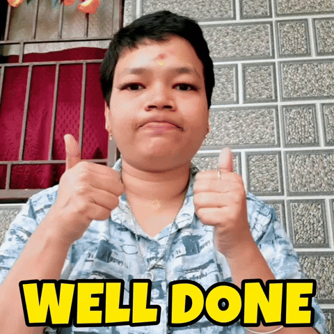 Happy Well Done GIF
