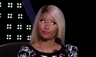 Nicki Minaj Side Eye GIF