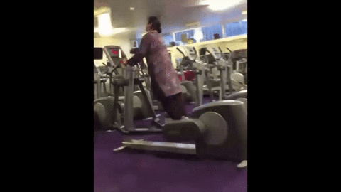 gym fail GIF
