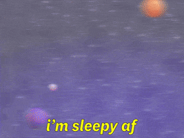 Tired Space GIF by GIPHY Studios 2021