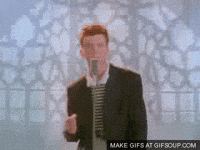 Rick rolling GIFs - Find & Share on GIPHY