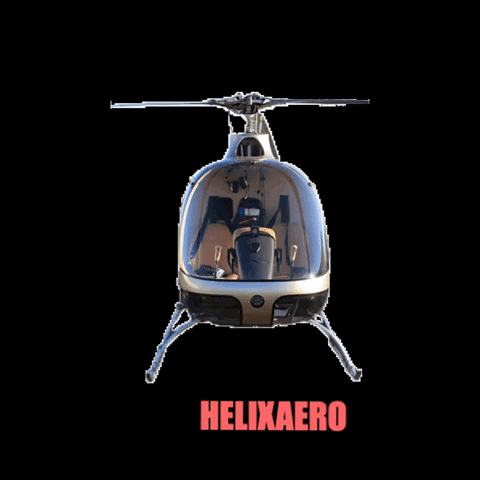 HELIXAERO helicopter aero helicoptere helico GIF
