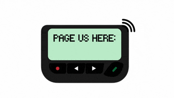 90S Pager GIF by CulturedDiapers