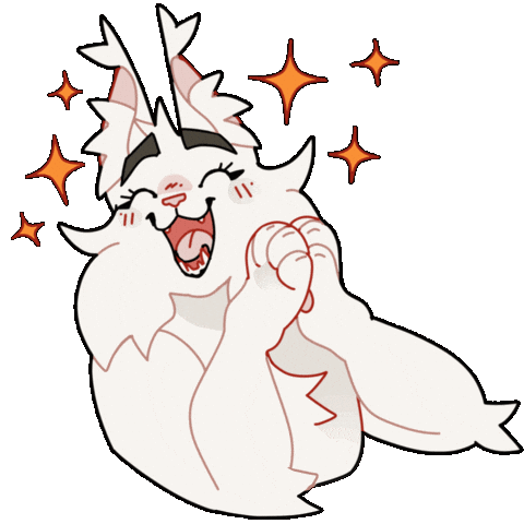 Happy Warrior Cats Sticker