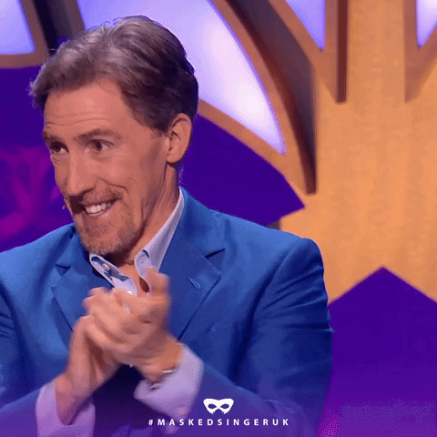 Rob Well Done GIF by The Masked Singer UK & The Masked Dancer UK