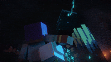 Scared Oh No GIF by Minecraft