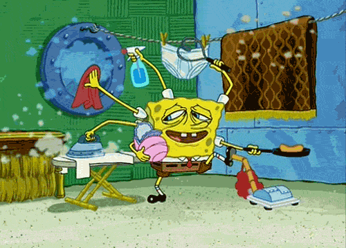 multitasking GIF by SpongeBob SquarePants