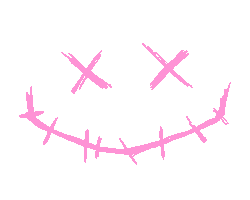 Happy Smiley Face Sticker