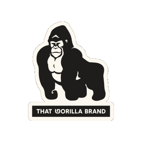 G Sticker by That Gorilla Brand
