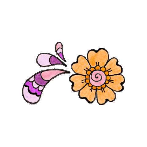 Flower Springflower Sticker by Rollin'Art