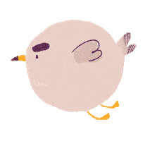 Animation Bird Sticker by vicente nirō