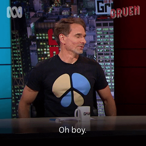 Oh Boy Reaction GIF by ABC TV + IVIEW