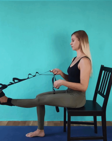 Leg Stretching Strap Belt – Motion Matrix Studio
