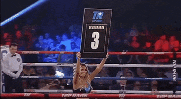 ring girl GIF by Top Rank Boxing