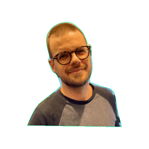 Bernhard Sticker by Stino Optik