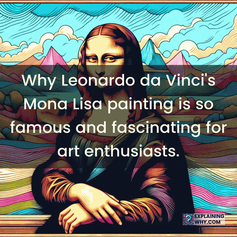 Mona Lisa Painting GIF by ExplainingWhy.com