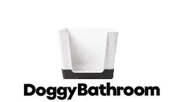 Doggy Bathroom Sticker
