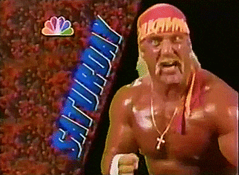 hulk hogan saturday GIF