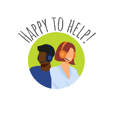 Customerservice Working Sticker by WoB Group