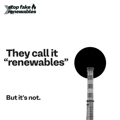 GIF by Stop Fake Renewables