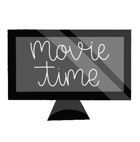 Movie Time Sticker