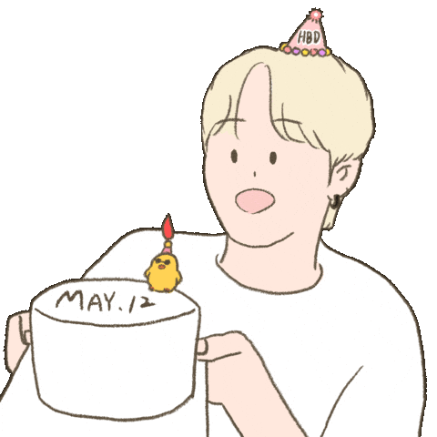 Cake 生日快樂 Sticker