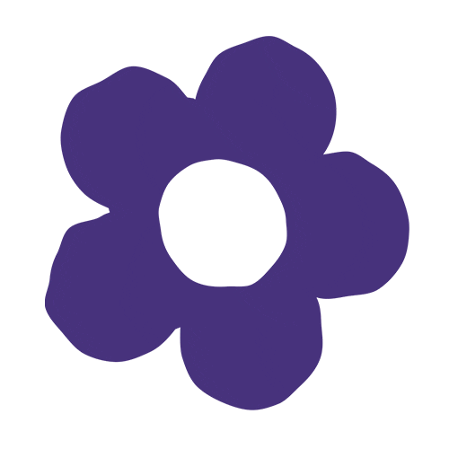 Flower Burger Sticker