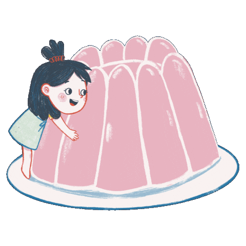 Jelly Julie Sticker by BukuAku