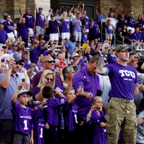 Horned Frogs Gofrogs GIF by TCU Athletics - Find & Share on GIPHY