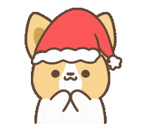 Christmas Sticker by corgiyolk