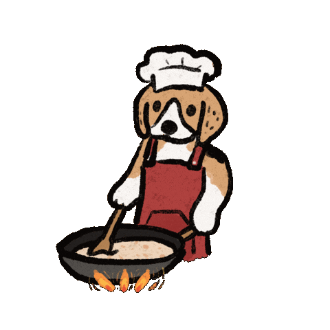 Cafe Cooking Sticker