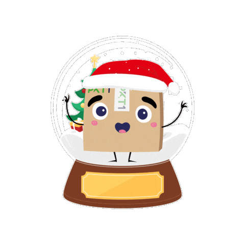 Santa Caja Sticker by PKT1 centro de envíos