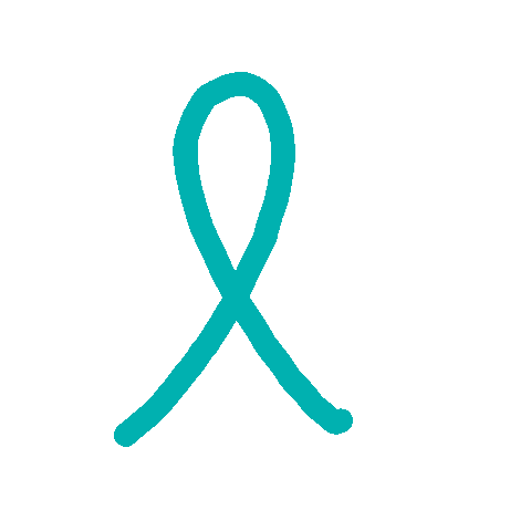 Ovarian Cancer Sticker