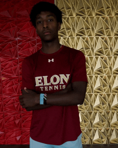 Elon Mens Tennis GIF by Elon Phoenix