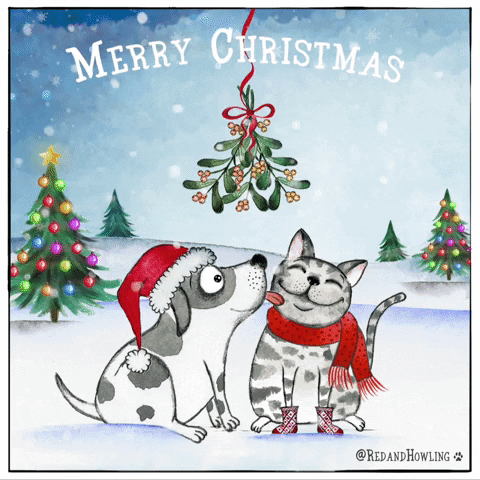 Merry Christmas Love GIF by Red &amp; Howling - Find &amp; Share on GIPHY