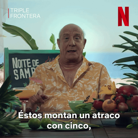 triple frontier dioni GIF by NetflixES