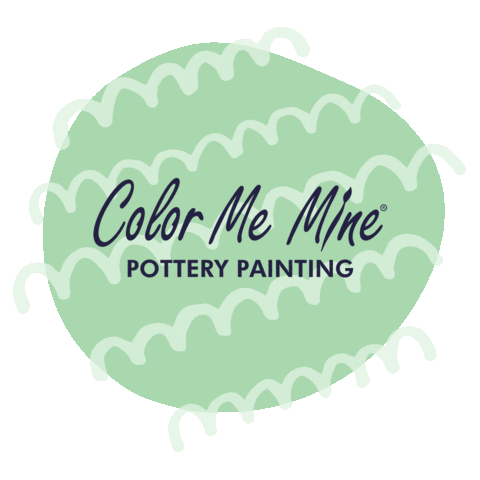 Pottery Pyop Sticker by Color Me Mine