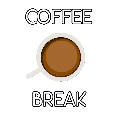 Coffee Break Sticker by Animanias