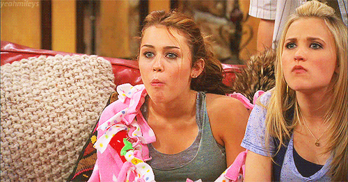 Surprised Miley Cyrus GIF - Find & Share on GIPHY
