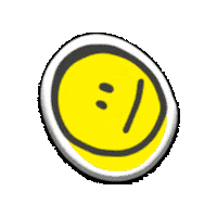 80S Smile Sticker