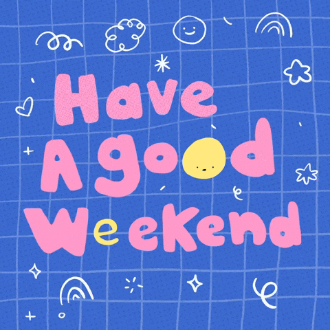 Happy Sunday Weekend GIF by GIPHY Studios 2021