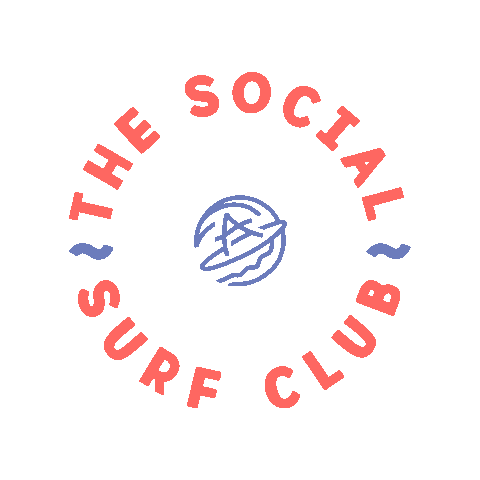 The Social Surf Club Sticker