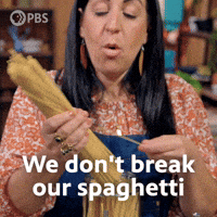 Don't break our spaghetti