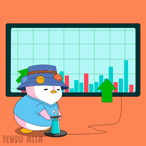 Pump It Market GIF by Pengu Asia