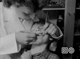 Vintage Teeth GIF by Beeld & Geluid