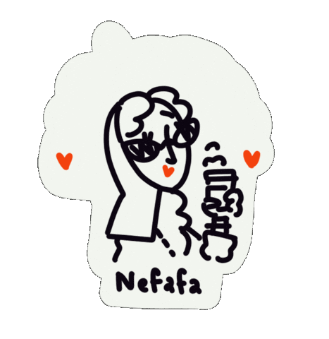 Nefafa Sticker