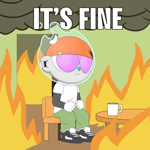 This Is Fine GIF by SEIZON